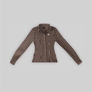 SOLD Brown Button Down Shirt